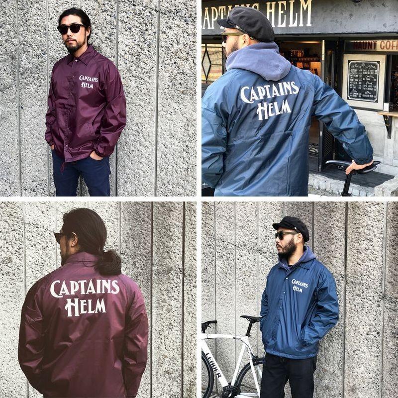 Captains Helm キャプテンズ ヘルム Ch Logo Coach Jacket コーチジャケット 3color Ch17ssj01 Freeway 通販 Yahoo ショッピング