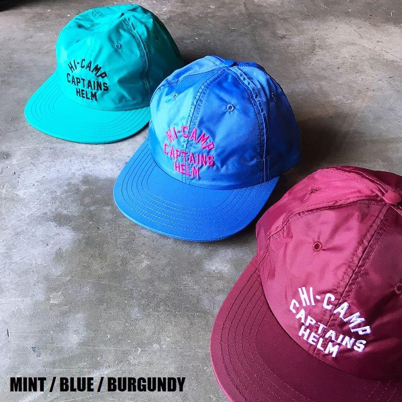 宅送 Captains Helm キャプテンズヘルム Hi Camp Cap キャップ 3color 早者勝ち Kalsekarhospital Com