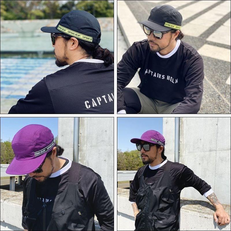 Captains Helm キャプテンズヘルム Side Tape Water Proof Jet Cap ジェットキャップ 3color Chssc05 Freeway 通販 Yahoo ショッピング
