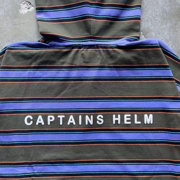 CAPTAINS HELM/キャプテンズヘルム #BORDER HOODED TEE/ロングスリーブ