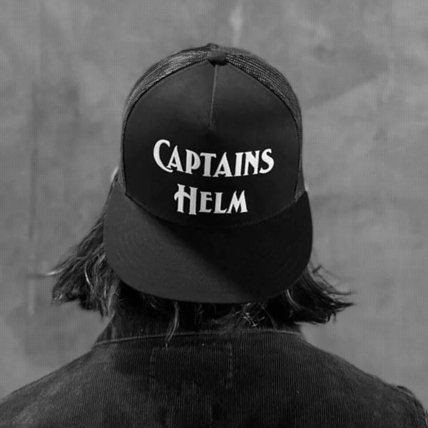 【早い者勝ち】captains helm メッシュキャップ CAPTAINS HELM - 【ラスト1点】CLASSIC LOGO MESH CAP (BLACK