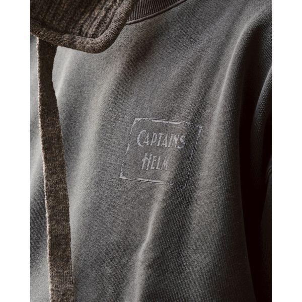 Captains Helm（キャプテンズヘルム） #PIGMENT DYE LOGO CREW SWEAT