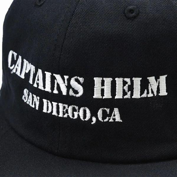 帽子 captains helm cap Captains Helm [キャプテンヘルム] LOGO MESH CAP (BLACK