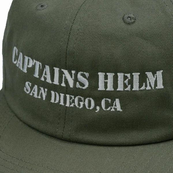 帽子 captains helm cap Captains Helm [キャプテンヘルム] LOGO MESH CAP (BLACK