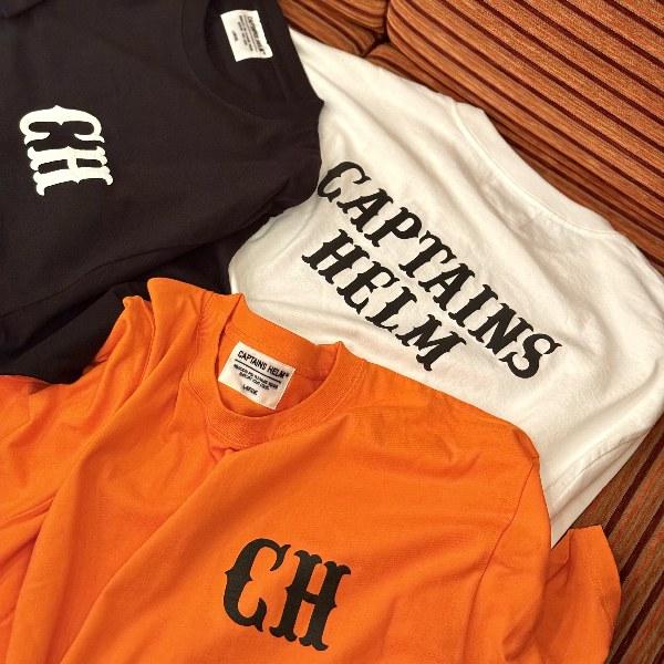HELM VINTAGE LOGO TEE/ロゴTシャツ CH25-SP-T16 HELM VINTAGE LOGO TEE/ロゴTシャツ CH25-SP-T16 Captains Helm