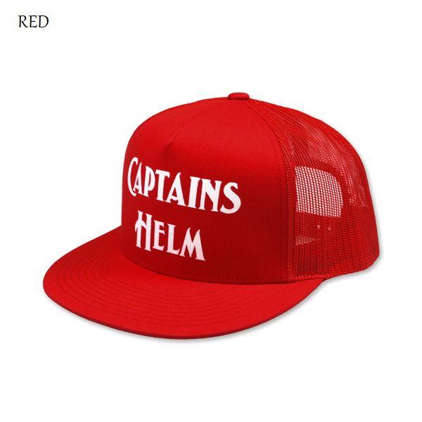 Captains Helm（キャプテンズヘルム） #LOGO MESH CAP/メッシュ