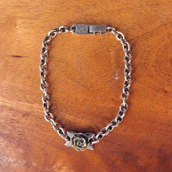 CLUCT/クラクト ROSE BRACELET/ローズブレスレット・SILVER