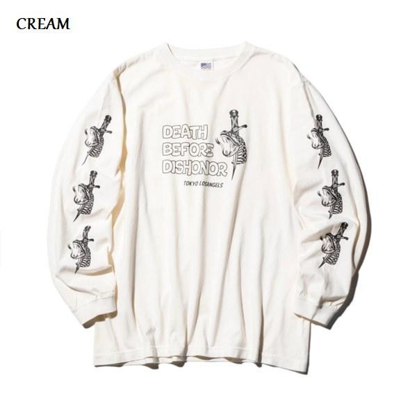 【セール30%OFF】CLUCT/クラクト MAPLE [PIGMENT L/S TEE] /ロングスリーブTシャツ・2color | CLUCT | 01