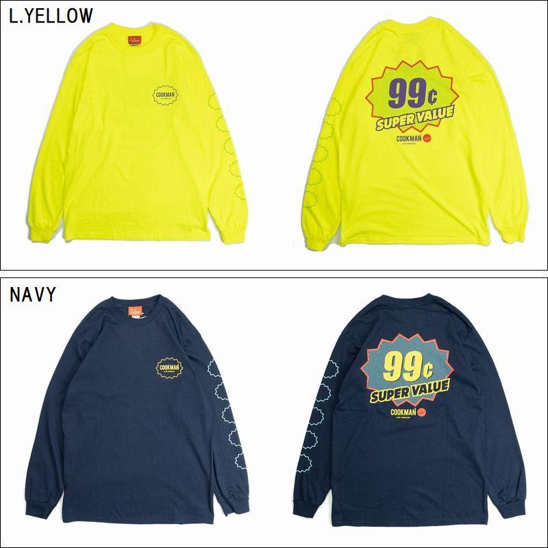 COOKMAN/クックマン Long sleeve T-shirts 「Super Value」/ロングスリーブTシャツ・2color |  | 01