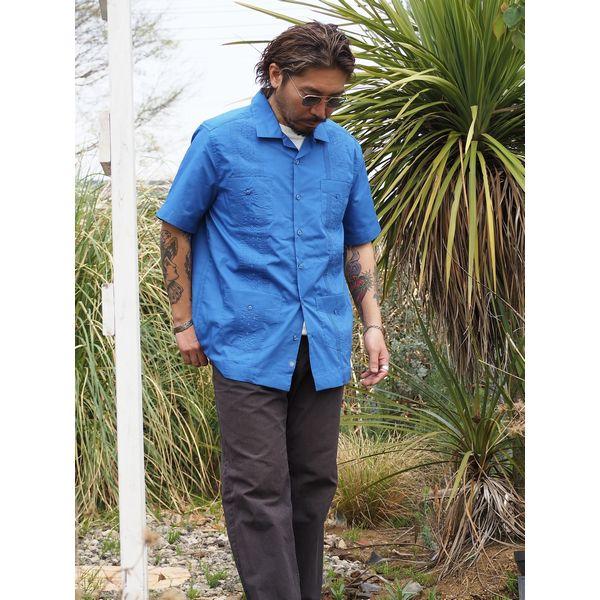 CUBAVERA/キューバベラ AUTHENTIC EMBROIDERED GUAYABERA SHIRT/キューバシャツ CUWS8060DS・3color |  | 18