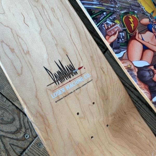 【セール30%OFF】LOSER MACHINE/ルーザーマシーン DAVID MANN POOLSIDE 2-DECK/スケートボードデッキ |  | 07