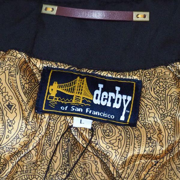 Derby of San Francisco / 300 CLASSIC DERBY JACKET クラシックダービージャケット・VINTAGE BLACK |  | 10