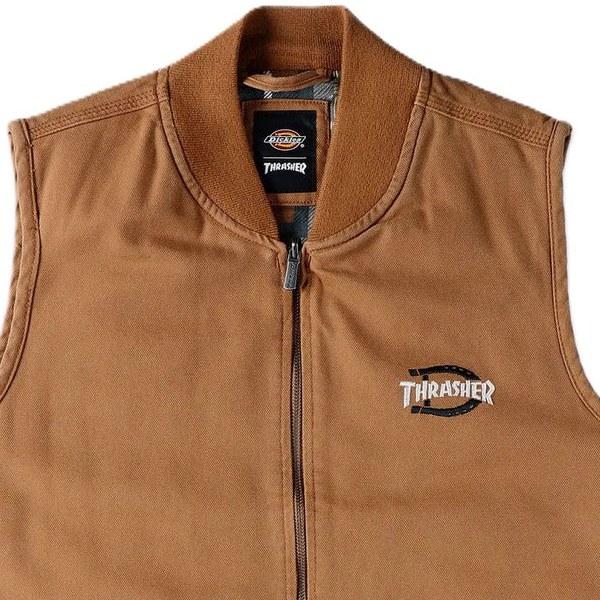 【セール30%OFF】DICKIES x THRASHER / REVERSIBLE DUCK VEST |  | 01