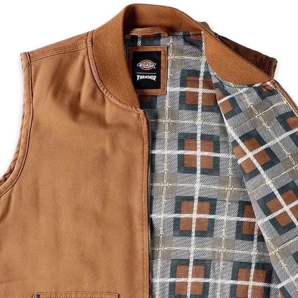 【セール30%OFF】DICKIES x THRASHER / REVERSIBLE DUCK VEST |  | 03