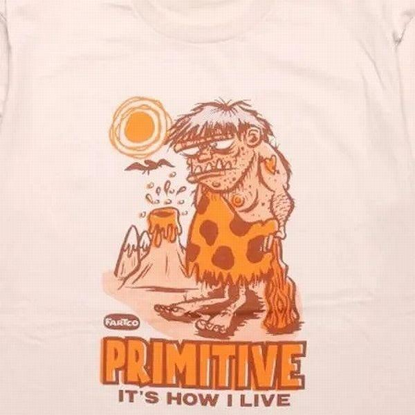 【セール30%OFF】FARTCO. / PRIMITIVE SS TEE / Tシャツ・CREAM |  | 01