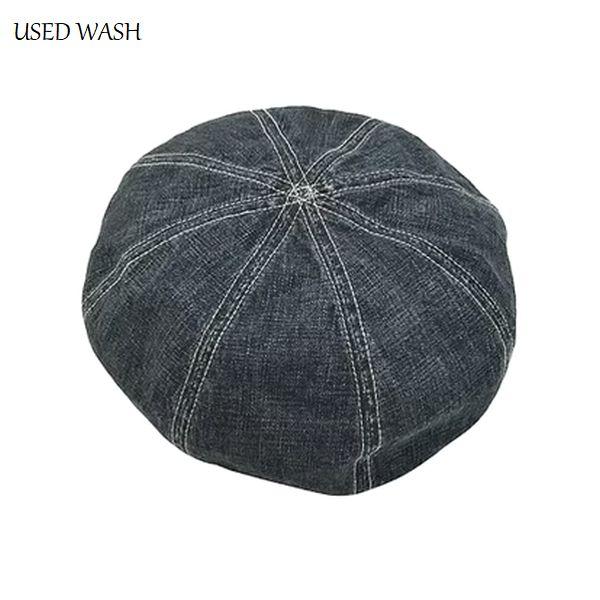 HIGHER/ハイアー SELVEDGE DENIM WIDE BERET/セルヴィッジデニムワイドベレー HT21014・2color |  | 02