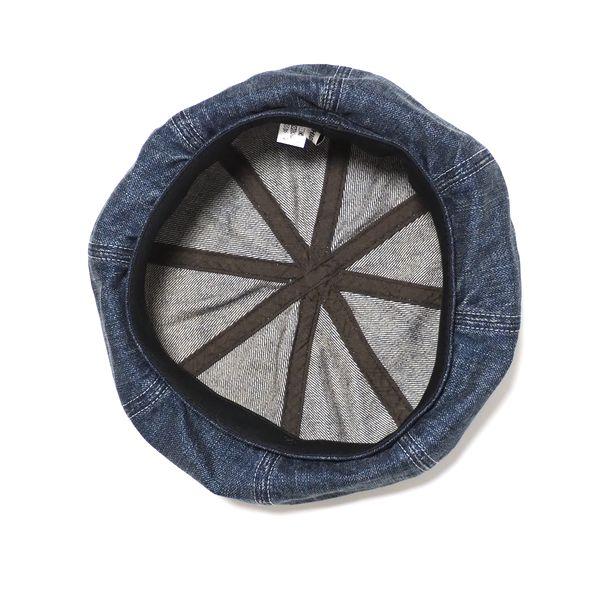 HIGHER/ハイアー SELVEDGE DENIM WIDE BERET/セルヴィッジデニムワイドベレー HT21014・2color |  | 03