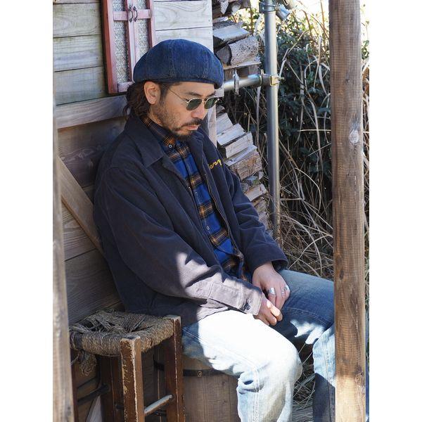 CPH デニムベレー帽 Medium/Large HIGHER/ハイアー SELVEDGE DENIM WIDE BERET/セルヴィッジデニムワイド
