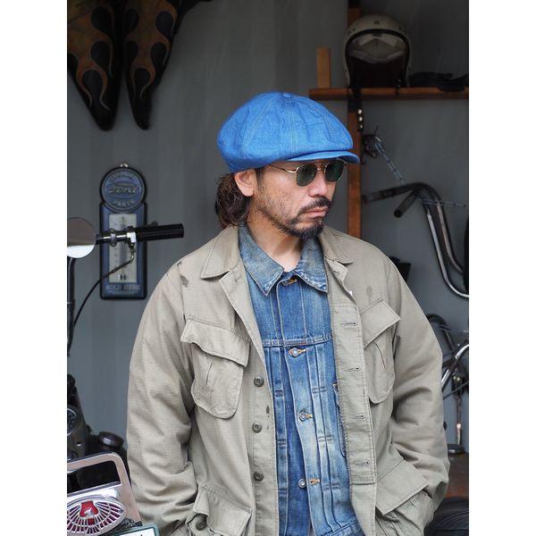 HIGHER/ハイアー 12oz DENIM CASQUETTE/デニムキャスケット HT24013・4color |  | 12