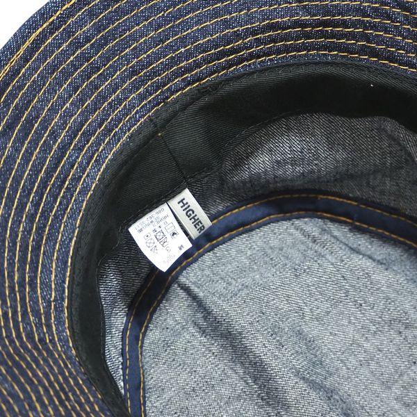 HIGHER/ハイアー 10oz SELVEDGE DENIM BUCKET HAT/セルヴィッチデニムバケットハット HT25005B |  | 04