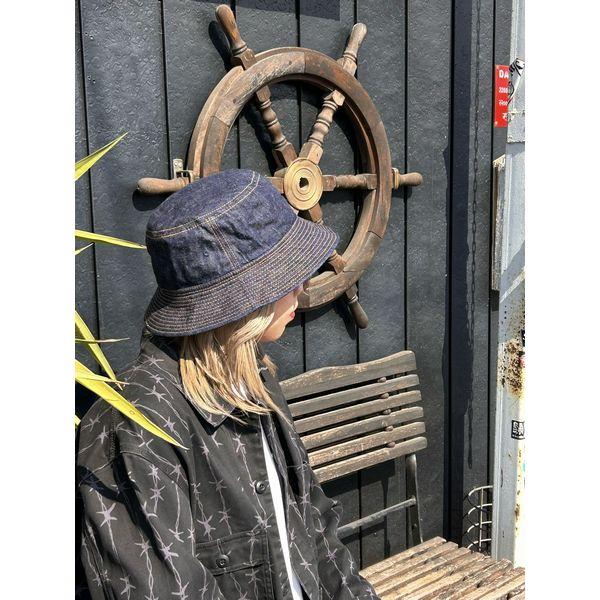 HIGHER/ハイアー 10oz SELVEDGE DENIM BUCKET HAT/セルヴィッチデニムバケットハット HT25005B |  | 07