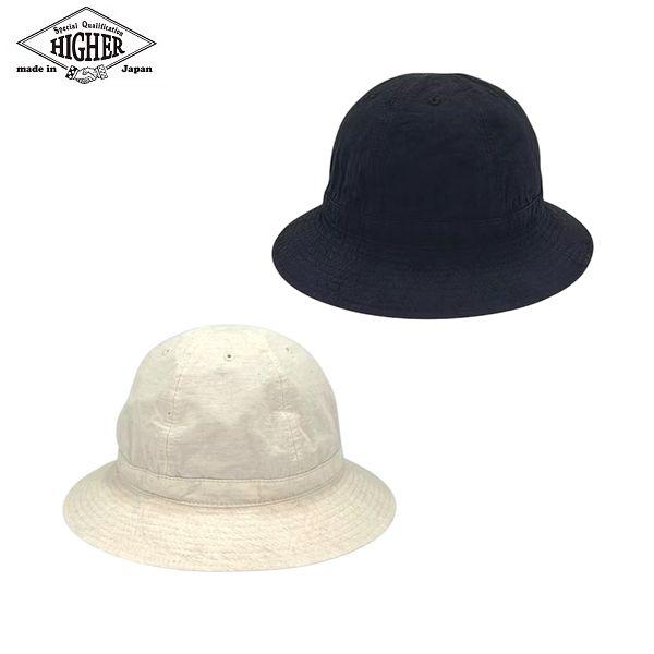 HIGHER/ハイアー COTTON LINEN WEATHER 6PANEL HAT/コットンリネンウェザー6パネルハット HT25009・2color | 