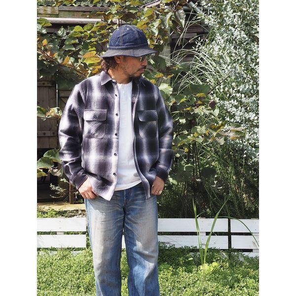 HIGHER/ハイアー DENIM × BLANKET LINING HAT/デニムハット HT25025・BROWN |  | 10
