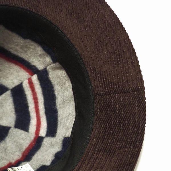 HIGHER/ハイアー DENIM × BLANKET LINING HAT/デニムハット HT25025・BROWN |  | 05
