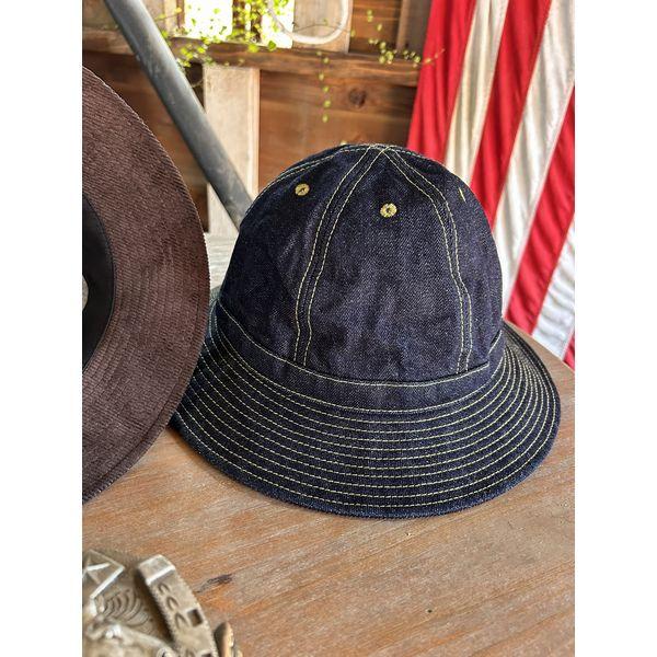 HIGHER/ハイアー DENIM × BLANKET LINING HAT/デニムハット HT25025・BROWN |  | 08