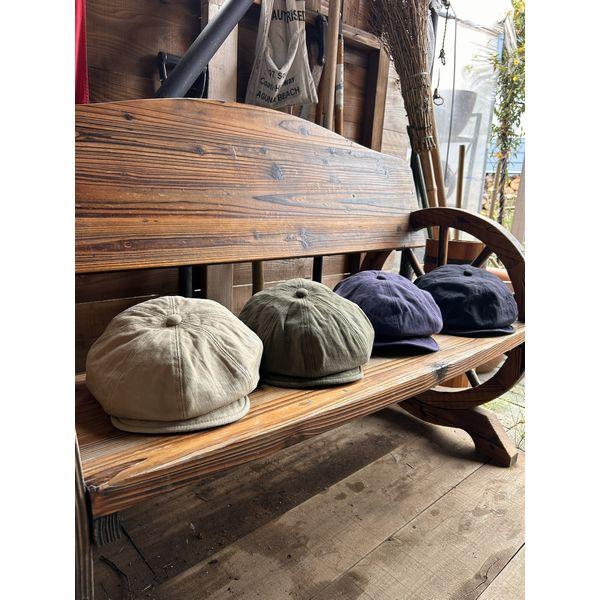 HIGHER/ハイアー MILITARY HERRINGBONE CASQUETTE/ヘリンボーンキャスケット HT26014・4color |  | 10