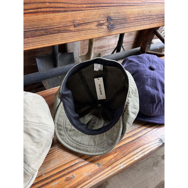 HIGHER/ハイアー MILITARY HERRINGBONE CASQUETTE/ヘリンボーンキャスケット HT26014・4color |  | 13
