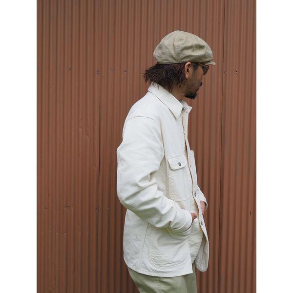 HIGHER/ハイアー MILITARY HERRINGBONE CASQUETTE/ヘリンボーン