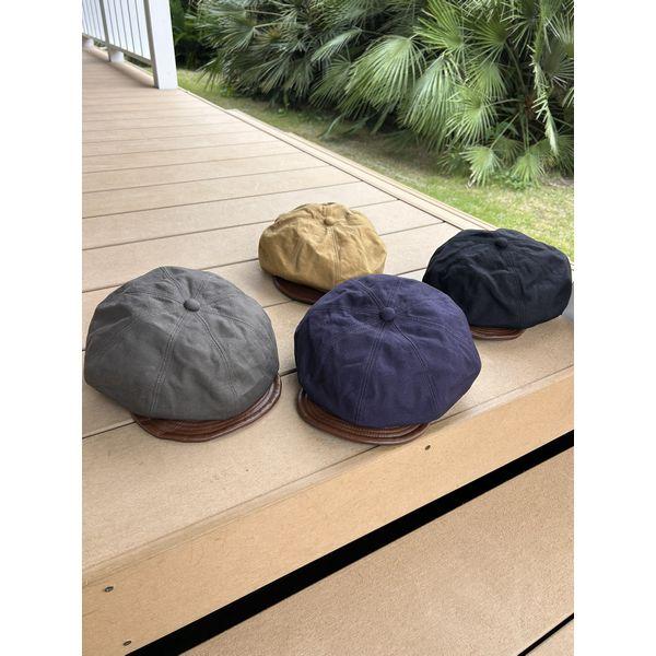 HIGHER/ハイアー VINTAGE DUCK × LEATHER BRIM CASQUETTE/キャスケット HT26051・4color |  | 11