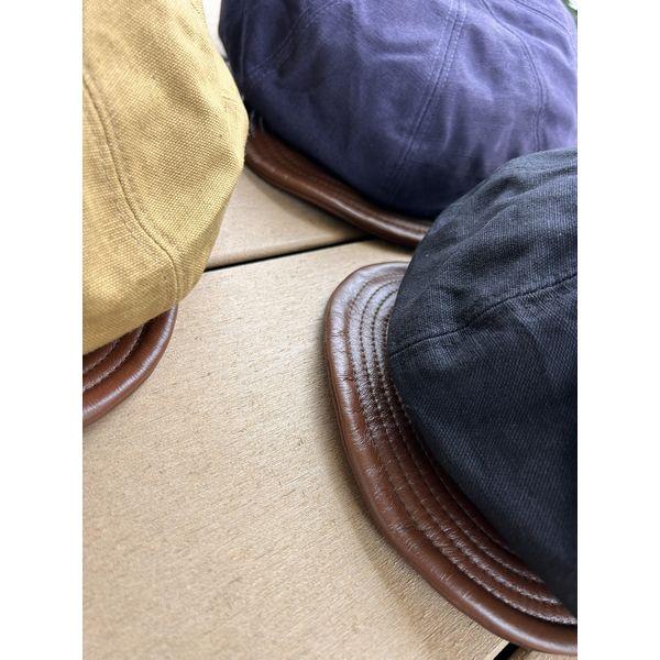 HIGHER/ハイアー VINTAGE DUCK × LEATHER BRIM CASQUETTE/キャスケット HT26051・4color |  | 13