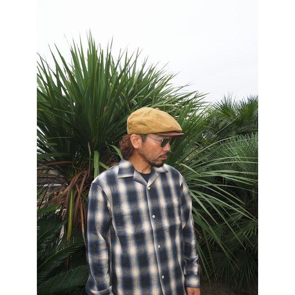 HIGHER/ハイアー VINTAGE DUCK × LEATHER BRIM CASQUETTE/キャスケット HT26051・4color |  | 16