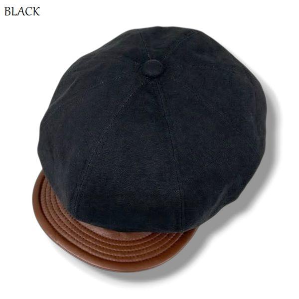 HIGHER/ハイアー VINTAGE DUCK × LEATHER BRIM CASQUETTE/キャスケット HT26051・4color |  | 04