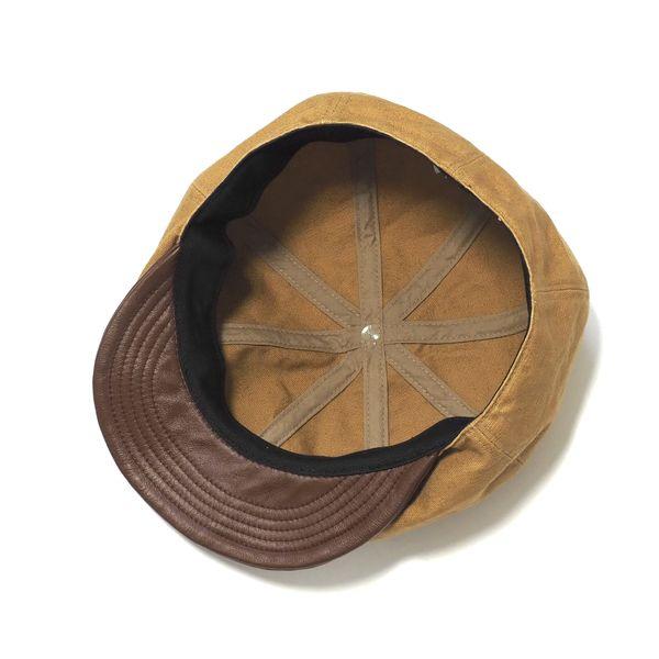 HIGHER/ハイアー VINTAGE DUCK × LEATHER BRIM CASQUETTE/キャスケット HT26051・4color |  | 05