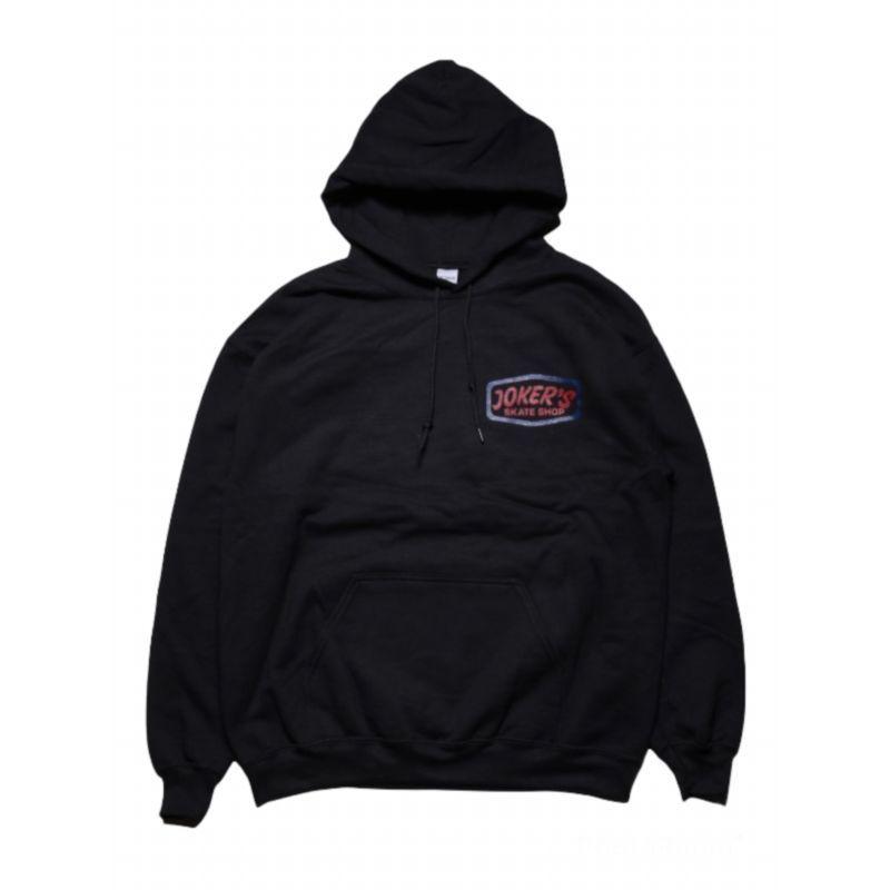 JOKERS SKATE SHOP/ジョーカーズスケートショップ CLASSIC LOGO PULLOVER HOODIE/プルオーバーパーカー・BLACK jokers011