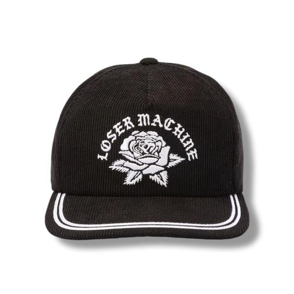 LOSER MACHINE/ルーザーマシーン SALOON HAT/コーデュロイキャップ・BLACK | LOSER MACHINE | 01