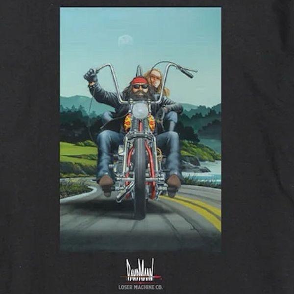 LOSER MACHINE/ルーザーマシーン OPEN ROAD STOCK T-SHIRT/Tシャツ・BLACK | LOSER MACHINE | 01