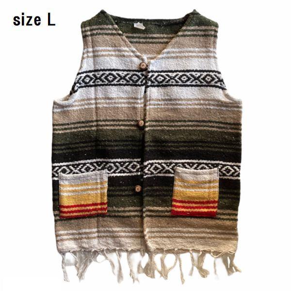 MEXICAN BLANKET VEST/メキシカンブランケットベスト mexicanvest006FREEWAY 通販