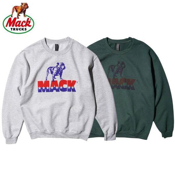 MACK TRUCKS/マックトラックス MACK STAR LOGO CREW SWEAT/クルーネックスウェット MT26F00500・2color | 