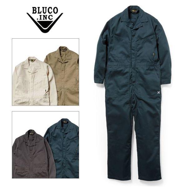 BLUCO ツナギ ALL-IN-ONE IVORY L BLUCO（ブルコ） 【セール40%OFF】BLUCO WORK GARMENT/ブルコ ALL-IN