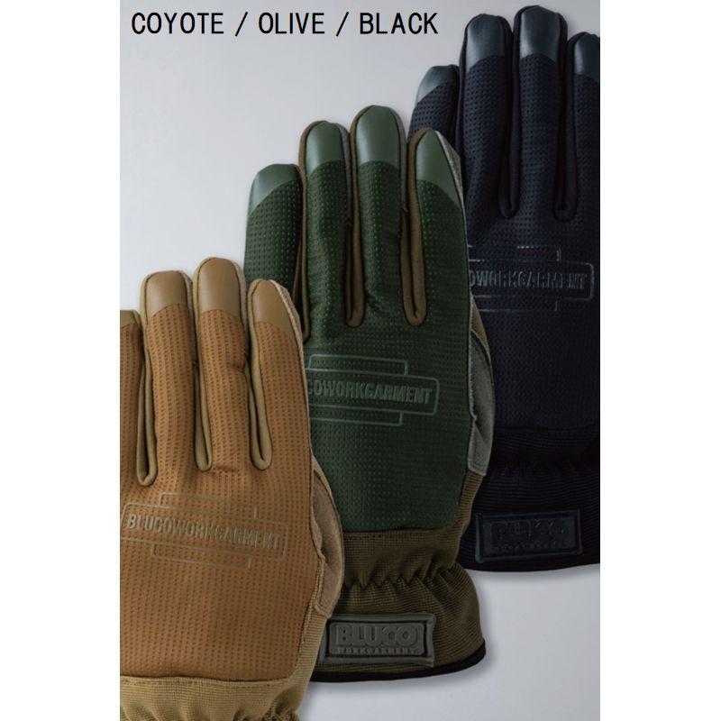 BLUCO WORK GARMENT/ブルコ NEW WORK GLOVE/ワークグローブ OL-302・3color｜freeway｜02