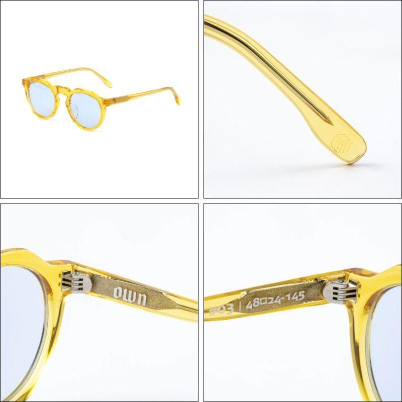 OWN/オウン #03 YELLOW/CLEAR BLUE : FREEWAY - 通販 - Yahoo!ショッピング