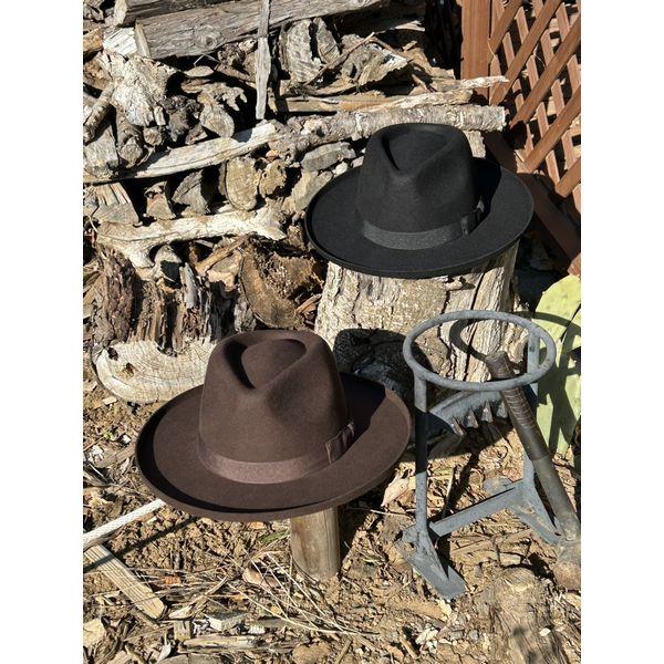 ReqHatter/レックハッター BRIM UP LONG FELT HAT/ブリムアップロングフェルトハット RH-103・3color |  | 19