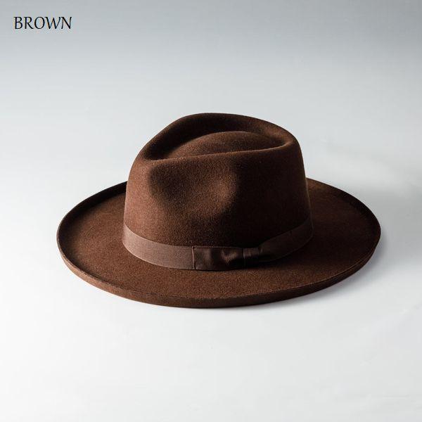 ReqHatter/レックハッター BRIM UP LONG FELT HAT/ブリムアップロングフェルトハット RH-103・3color |  | 01