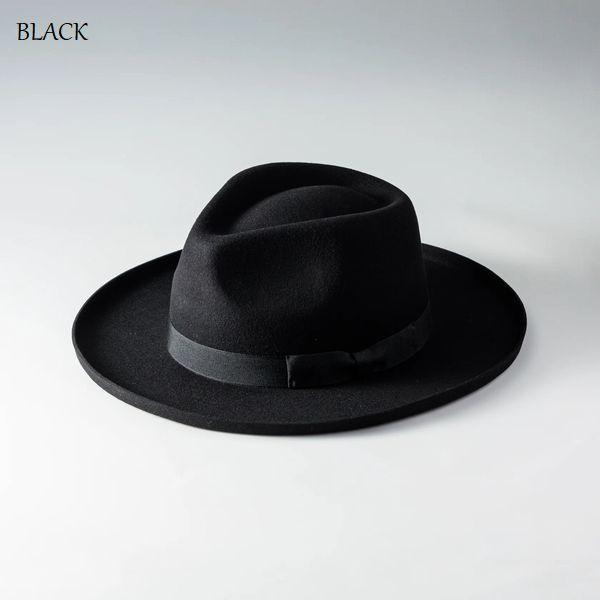 ReqHatter/レックハッター BRIM UP LONG FELT HAT/ブリムアップロングフェルトハット RH-103・3color |  | 02