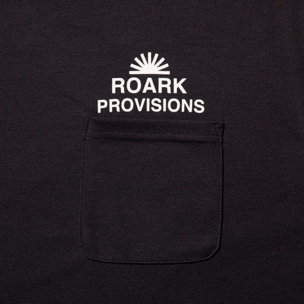 【セール30%OFF】ROARK/ロアーク "PROVISIONS" Dri-Release TEE/Tシャツ【BLACK】RTJDR1102-BLK | ROARK REVIVAL | 03