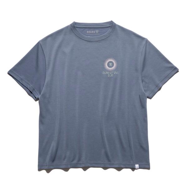 【セール30%OFF】ROARK/ロアーク "SONS OF THE SUN" Dri-Release TEE/Tシャツ【FOLKSTONE BLUE】RTJDR1121-FLB | ROARK REVIVAL | 01
